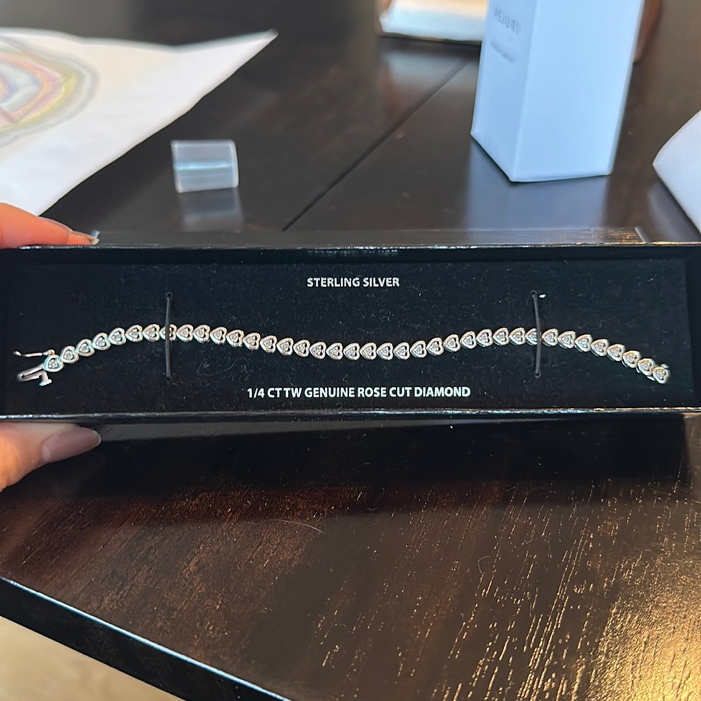 Diamond Heart Bracelet
